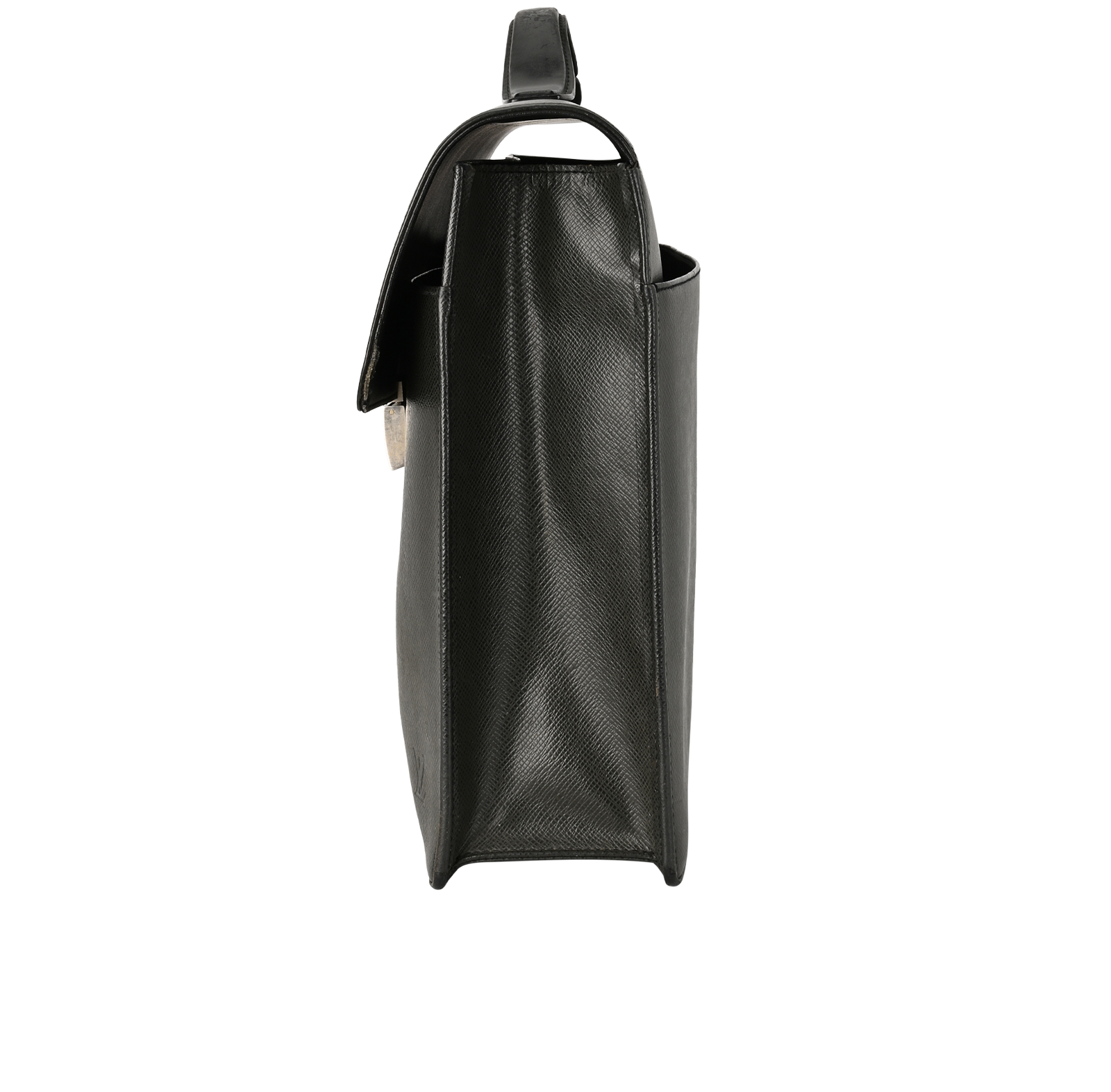 Louis Vuitton Briefcase, &pound;350, Handbags, Black/Green, Leather, Bottom view